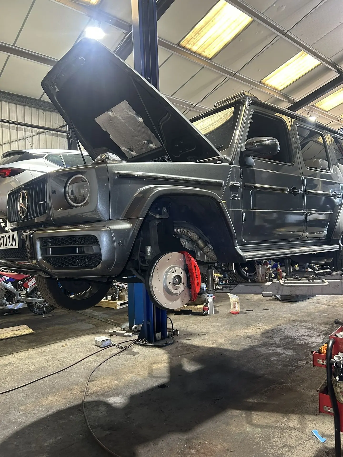Car repair work