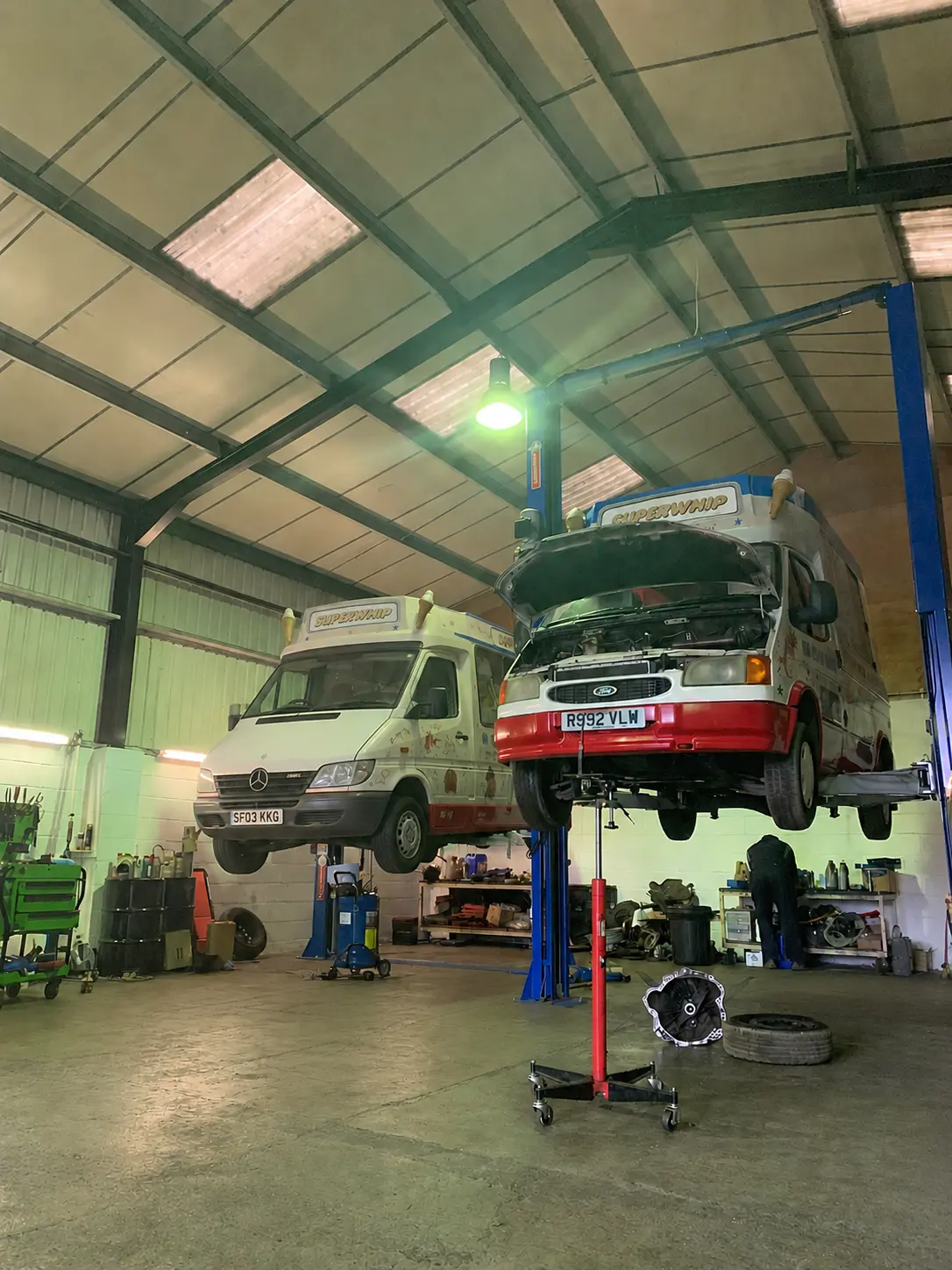 Fleet servicing